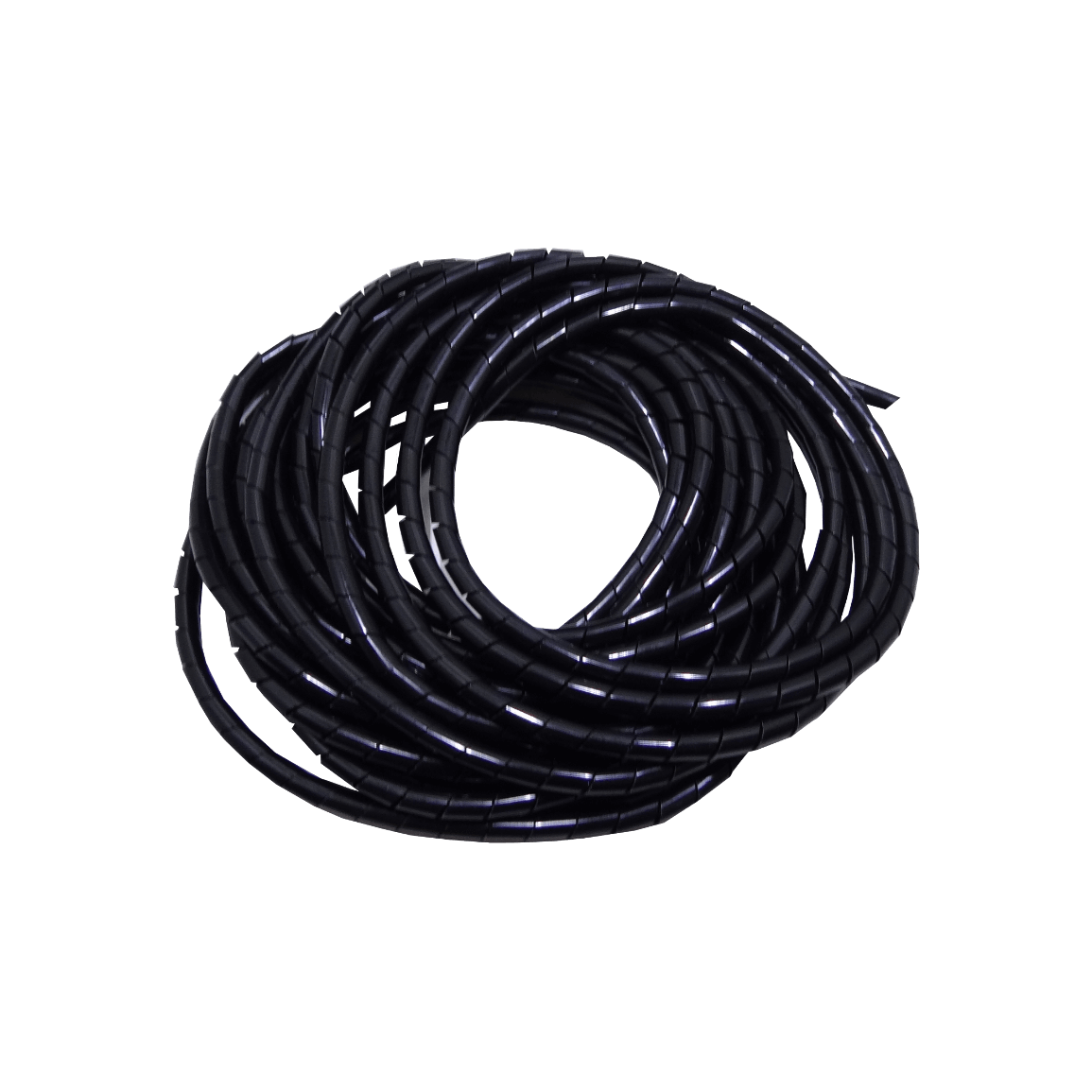 KS-12N Polietileno Negro 12 metros 12/15/0,85mm Enrollable Organizador de Cables