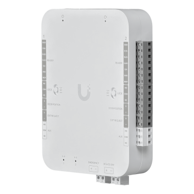 UA-HUB-RS UBIQUITI Control 2-Puerta Wiegand 12/24V-Out 2-100 Riel-Din req-12/24V