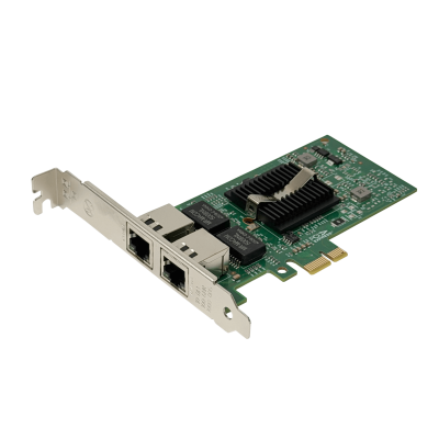 PCIE-2G LRLINK NIC 2-1000 PCIe-x1 Adaptador Servidor Doble-Gigabit Intel-82575
