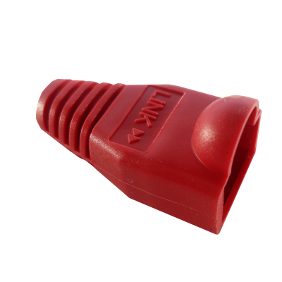 RJC-BR Rojo Bolsa-100-unidades Capuchon p/RJ45