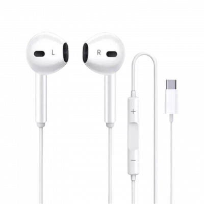 EARPOD-C APPLE Auriculares con Cable USB-C Alámbricos Tipo-C MYQY3AM/A