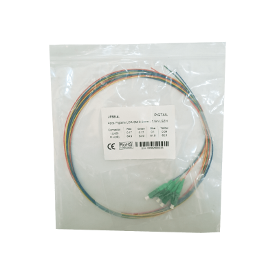JFSB-4 LC/APC SM 1,5m 4-unidades Latiguillo de Fibra 150cm 0,9mm 1.5m Monomodo 9/125µm