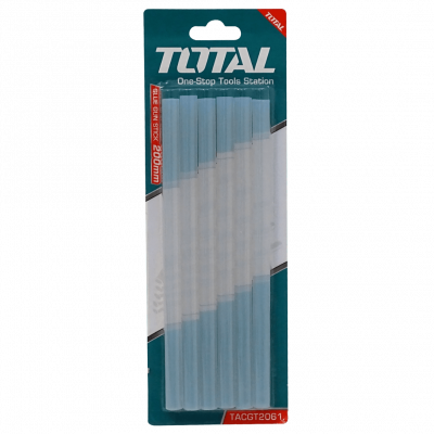 BARRAS-11MM TOTAL 11,2mm x 20cm 6-unidades Barra silicona transparente 7/16p