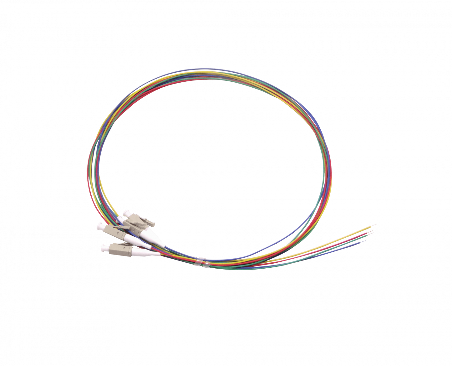 JFML-4 LC/UPC OM1 Multimodo 1,5mt 4-Piezas Pigtail 62.5/125µm 0,9mm 150cm