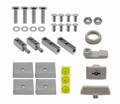 TIBOX STI-54 Contratapa Interior Abatible para Tablero ST4-520, medidas 500x400mm