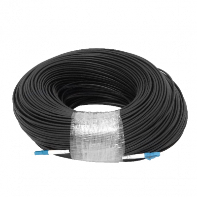 JXSLL200 200mt 1-Fibra LC-LC Monomodo G657A2 SM Cable para Exterior 3mm GJYFJH