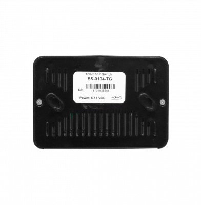 ES-0104-TG EUROLAN Conmutador De Fibra Óptica 1 Puerto SFP 4 Puertos 1000 No Gestionable Incluye Fuente 12V 129x75x30mm