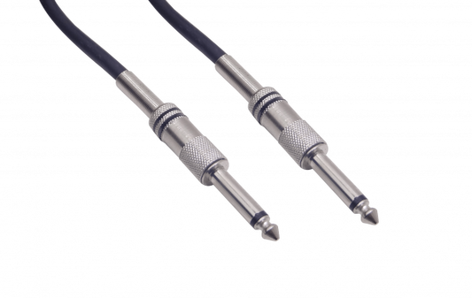 AUDIO-635-1.5 Conector Jack 6,35mm Simétrico MACHO-MACHO Extensión de 1,5 metros Conductor Sonoro Clavija-Clavija Teléfono-1/4 Pulgada