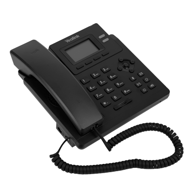 SIP-T31G YEALINK Teléfono VoIP 2 Cuentas SIP 2 Puertos LAN Incluye Fuente 5V Conector RJ9 para Auriculares PoE 802.3af