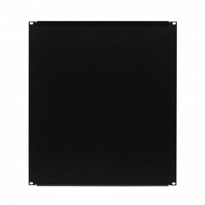 RAP-12 LINKMADE Panel Ciego 12U 534mm Obturador para Rack de 19 Pulgadas en Chapa de Hierro Negro