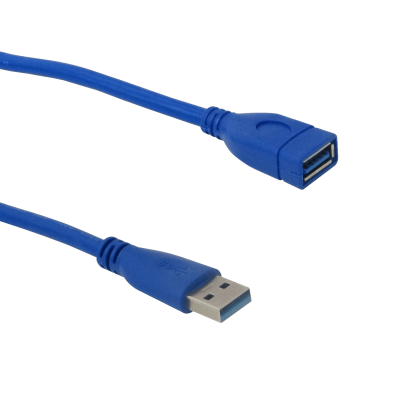 USB3EX15 Cable Alargador Pasivo USB 3.0 de 1,5 metros, Conectores Macho A a Hembra A (AM-AH)