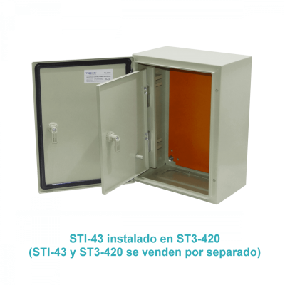 STI-43 TIBOX 400x300mm Cubierta para Cuadro ST3-420 Panel-interno Basculante