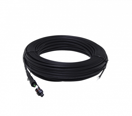 JXSX60 Pigtail Monomodo G657A2 SM de 60 metros con 1 Conector OptiTap-SC/APC para Cable de Exterior