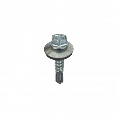 YUZ0-08. Tornillo Rosca-Cortante Cabeza-Hexagonal 8mm Lote-100u. Paso-1,0 Dimensiones-12x25mm Acabado-Zincado