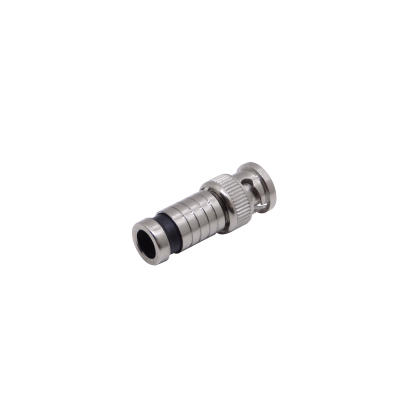 BM-N59 Conector de compresión BNC macho para cable RG59, paquete de 4 unidades, tipo empuje