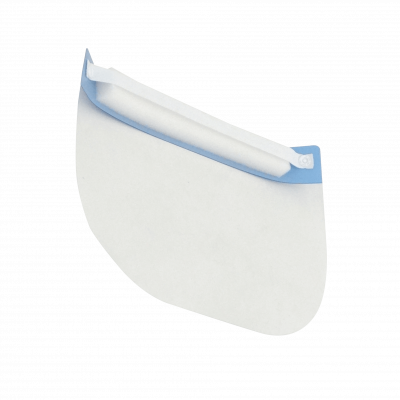 FACE-SHIELD Protector Facial de Polietileno HDPE con Visibilidad Amplia +180º Modelo SX-2020