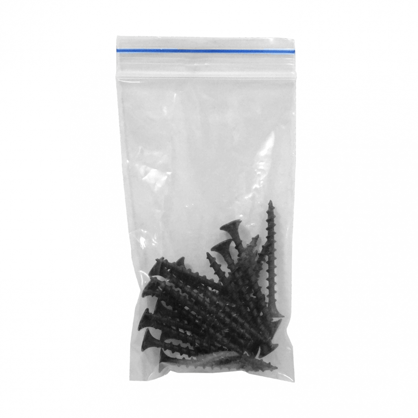 PN6-15 20u. 6 x 1 1/2 Largo-39mm Negro Volcanita Cruz Tornillo Punta 1,5p