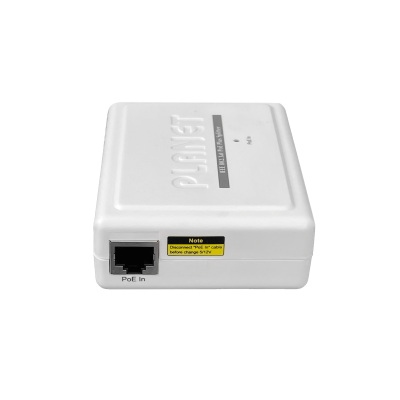 POE-161S PLANET Divisor PoE+ Entrada 48-56V Salida Dual 12V/5V 25W Estándar 802.3at Velocidad 10/100/1000mbps