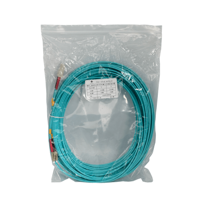 JF3LC25 25 metros Latiguillo Dúplex de Fibra Óptica Multimodo MM LC-SC OM3 50/125µm 3.0mm LSZH