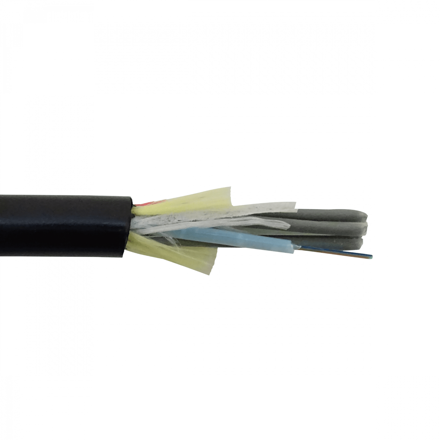 CFSB6. SM 6-Fibras-G652D vano-50m ADSS 10mm Cable Ext-PE Monomodo 1-minitubo