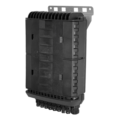 BOX-96N Caja de Empalme 4 Grandes 16 Pequeños 96 Fusiones 24 Coplas 38x24x130cm con Manga IP68