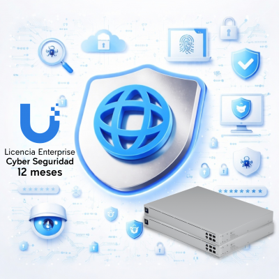 UICS-1Y-E UBIQUITI Empresarial Suscripción Defensa Cibernética 12-Meses