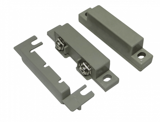 DS-GRIS1 BESTKEY GRIS GRANDE MAGNÉTICO CONTACTO 2 Hilos SIN-CABLE-INCLUIDO