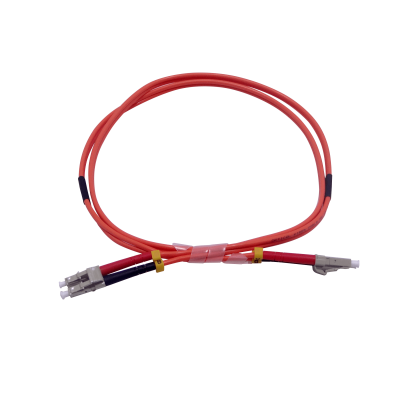 JFMLL1 Cable de Interconexión de Fibra Óptica Multimodo OM1 MM Duplex LC-LC de 1 metro, 62.5/125µm, 3mm, con cubierta LSZH