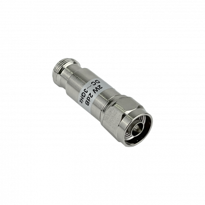 ATN-2-2 Atenuador 2dB 2W 0-3GHz N-Macho N-Hembra Acoplador