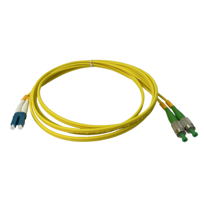 JFSHL2 2mt FC/APC-LC/UPC MonoModo SM Duplex Jumper Cable Fibra 9/125um 3mm