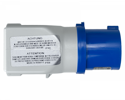 162P GEWISS industrial 1-Clavija Macho 16A 2-Base-H 10A/16A 2P+T IP44 250V