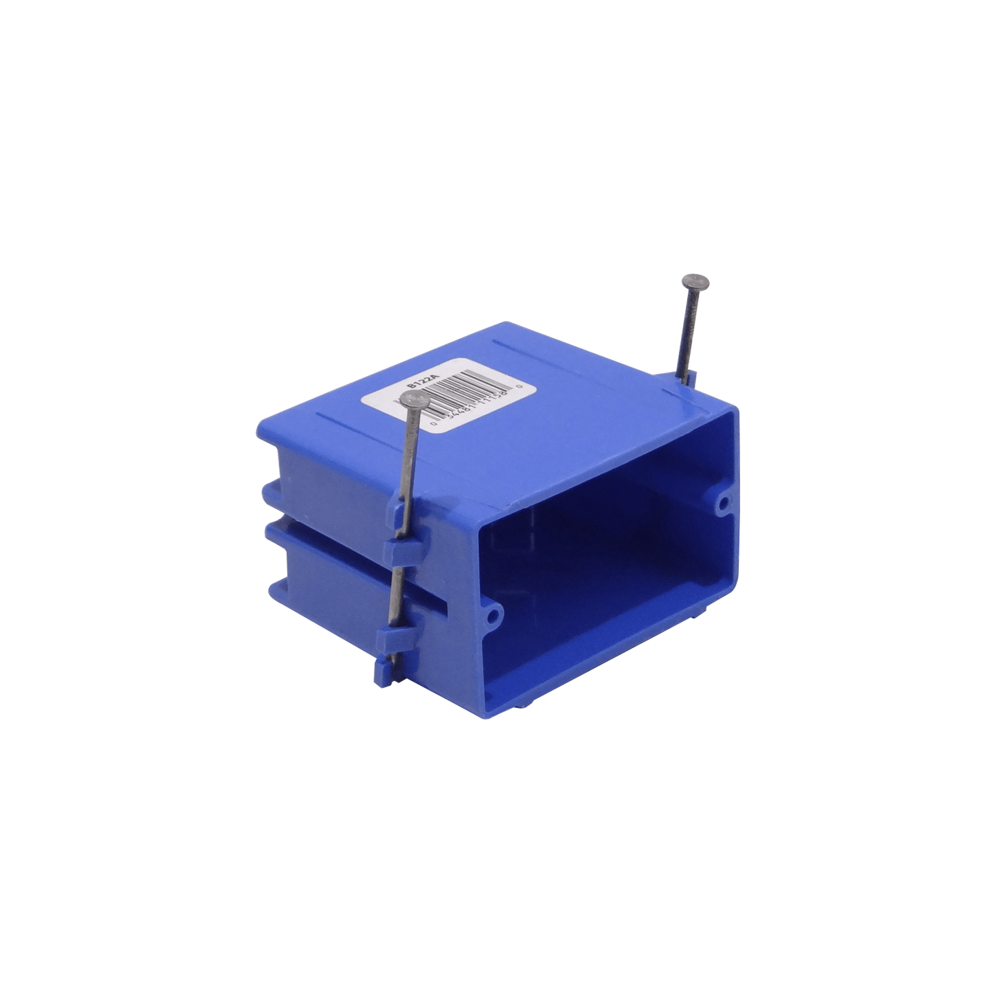 FPCA CARLON Caja plástica azul para chuchero Altura 88mm 96x58mm Placa frontal 70x114