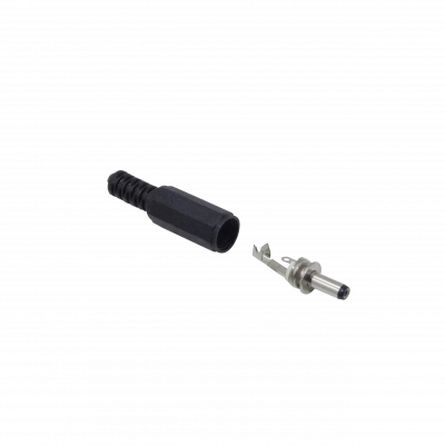 PLUG-1335 3,5x1,35mm Longitud-9mm Conector de Alimentación DC para Soldadura 3,5x1,3mm
