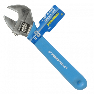 SPAN-08 8-pulgadas Apertura-Hexagonal-25mm Llave Ajustable Francesa 200mm