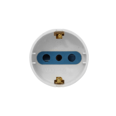 ADAPTASCHUKO 10A con-Tierra Aleman-Chileno sin-Certificacion Adaptador Enchufe