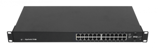 ES24-LITE UBIQUITI 24-1000 2-SFP RS232-RJ45 Conmutador Administrable Bastidor 220VAC/25VDC