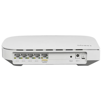 VELO-2500 LINKSYS Router WiFi6 Mesh 1-Puerto 2500 y 4-Puertos 1000 2,4/5GHz incluye-12V AX3000 LN1100
