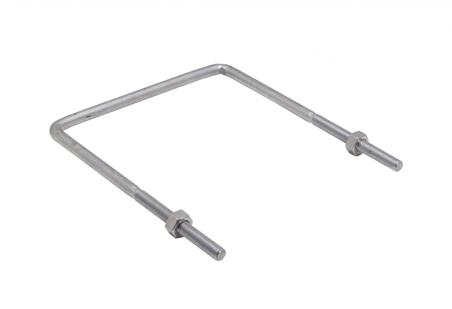 KTL0002 Sujetador de 1/2 Pulgada para Poste con Tuercas de 19mm, Dimensiones 235x255x12x115mm