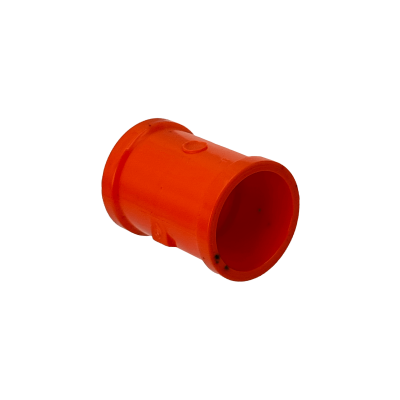 NVC25-CP Acople de 25 milímetros en PVC para conducto naranja con homologación SEC