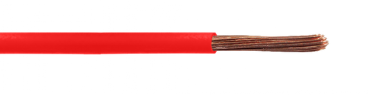 HZ25R EVA Cable eléctrico multifilar H07Z-1 2,5MM LSZH color rojo 100 metros 750V procedencia Brasil