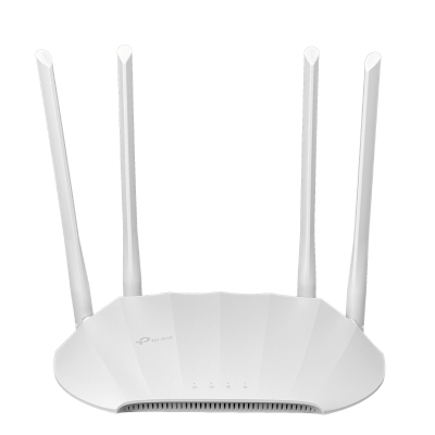 TL-WA1201 TP-LINK 4-Antenas-Omnidireccionales Velocidad-1-1000 Estándar-AC1200 Punto de Acceso Alimentador-12V Incluye-PoePasivo