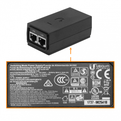 NSM365 UBIQUITI 3,65GHz Estación Nano M 2x2 25dBm 13dBi Incluye PoE 24V Necesita Cable