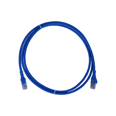 C6AA-15. LINKMADE, extensión 1,5 metros, categoría 6a apantallado total U/FTP, color azul, funda LSZH, cable de interconexión con inyección de conectores, conductor multifilar