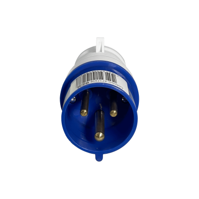 023-6 PCE Clavija Recta Móvil Industrial 2P+T, Modelo Typ023-6h, 32A, 690V, IP44