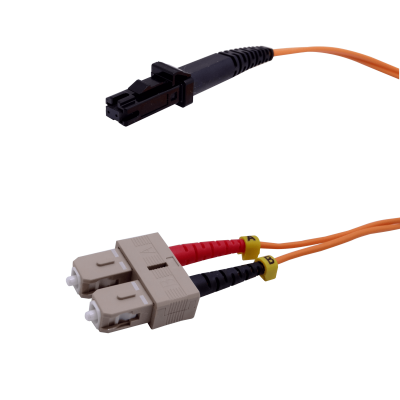 JFMJC1 LSZH 1mt MTRJ-SC OM1 Multimodo MM Duplex Jumper Fibra 2.0mm 62.5/125um