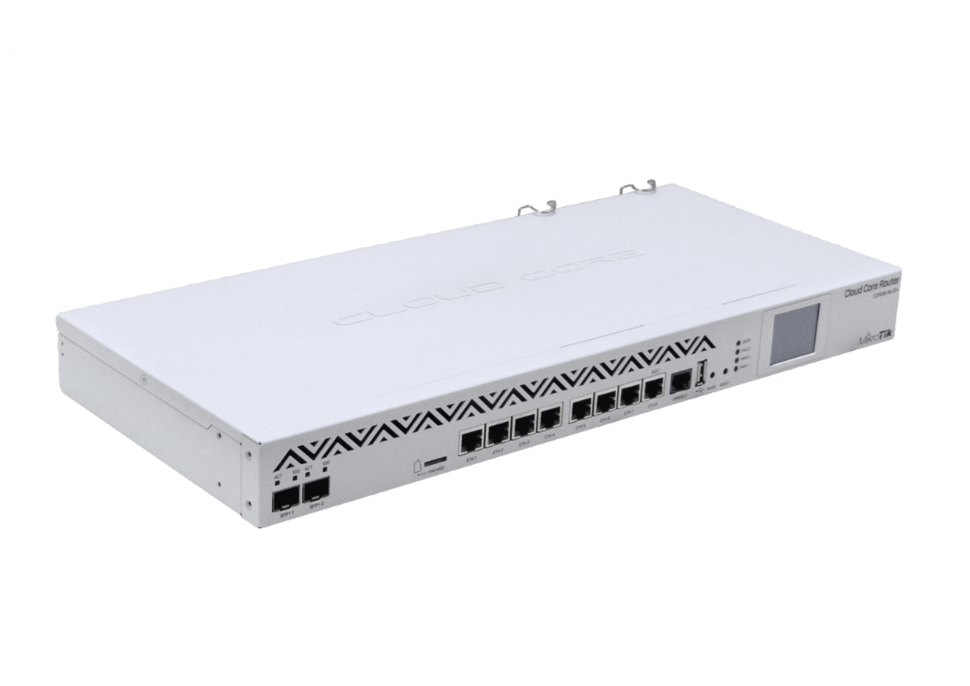 CCR1036-8G-2S+LIQ. REACONDICIONADO MIKROTIK puertos SFP+ 2-Gigabit 8 puertos-1000 incluye-Conexión 36-1,2GHz 1-conector USB interfaz RS232-DB9 versión L6 4G