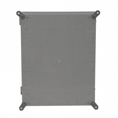 KG-4050 400x500x200mm Tablero Estanco Gris Plastico IP66 RoHS c/Placa