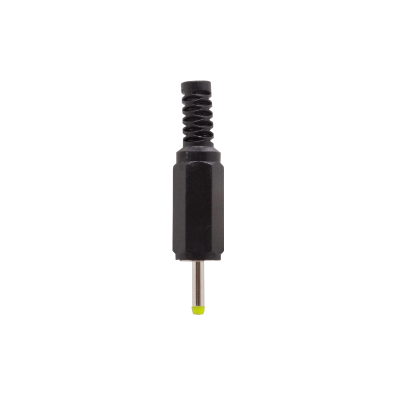 PLUG-0724-9 Clavija de alimentación DC 2,35x0,7mm Longitud-9mm para soldadura directa K-31122