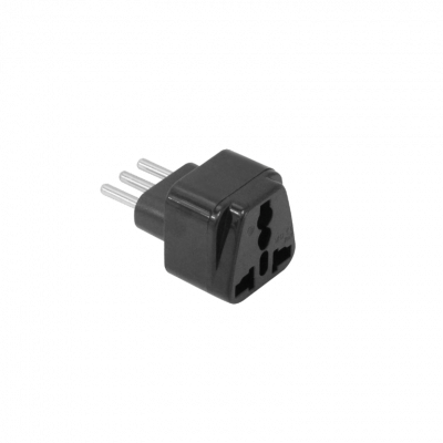 ADAPTAMULTI Adaptador Universal Clavija Schuko-sin-tierra Estadounidense-con-tierra sin-Estándar