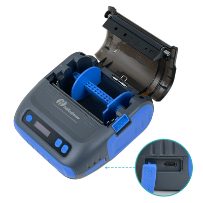 P58F Impresora Portatil Termica Bluetooth USB-C 80mm inc-5V/1A